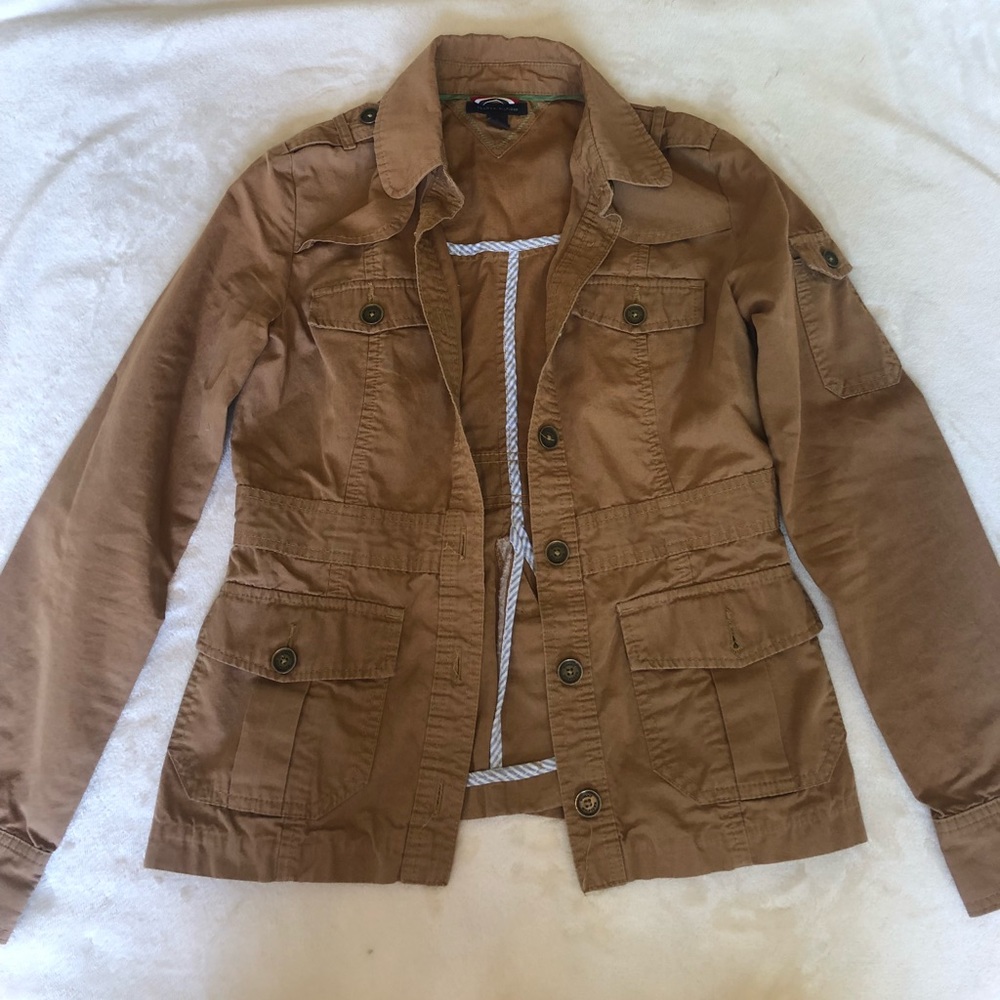 TOMMY HILFIGER Khaki Bomber Jacket